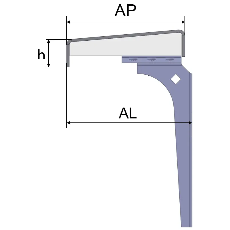T-AFBH34-begehbar 130-165